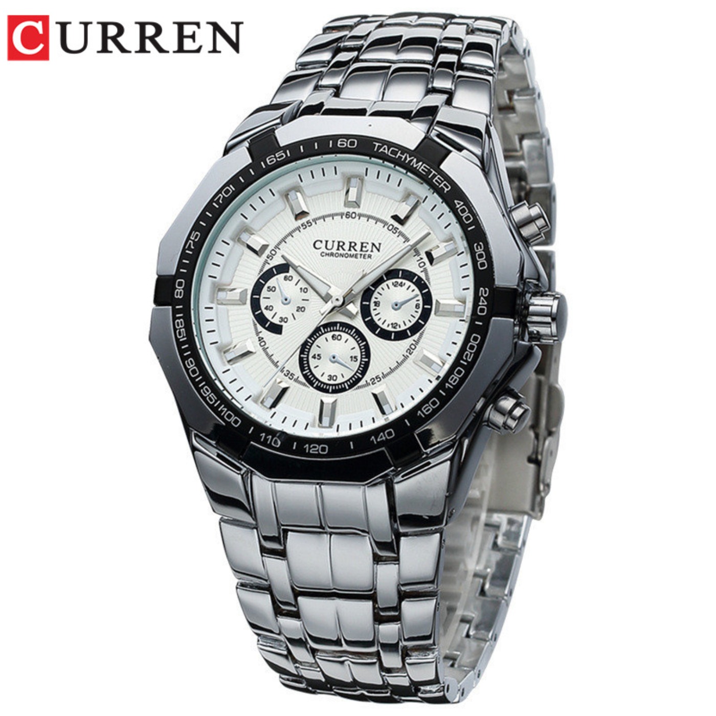 Luxury Watch Exhibition - CURREN Men Luxury Brand Military Sport
