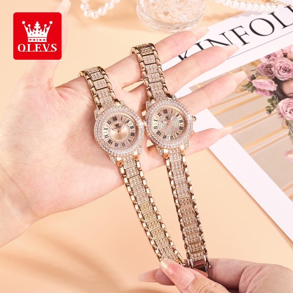 OLEVS Luxury Fashion ladies' w - Luxury Watches ulasan dan harga