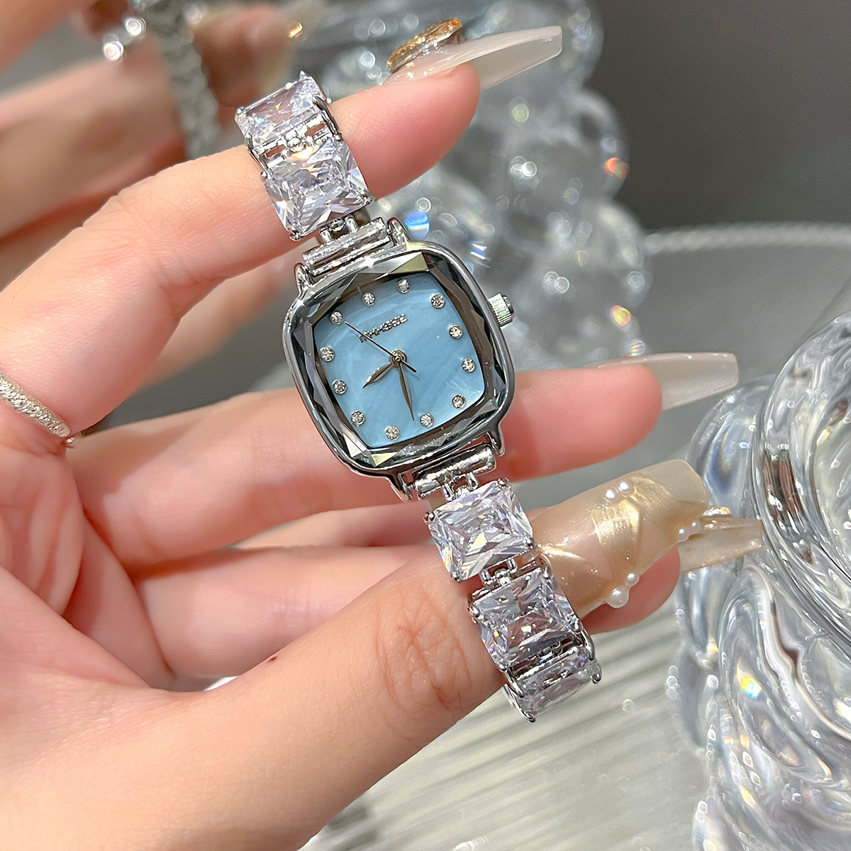 2025 High-end Women Watch Diam - Luxury Watch Square ulasan dan harga