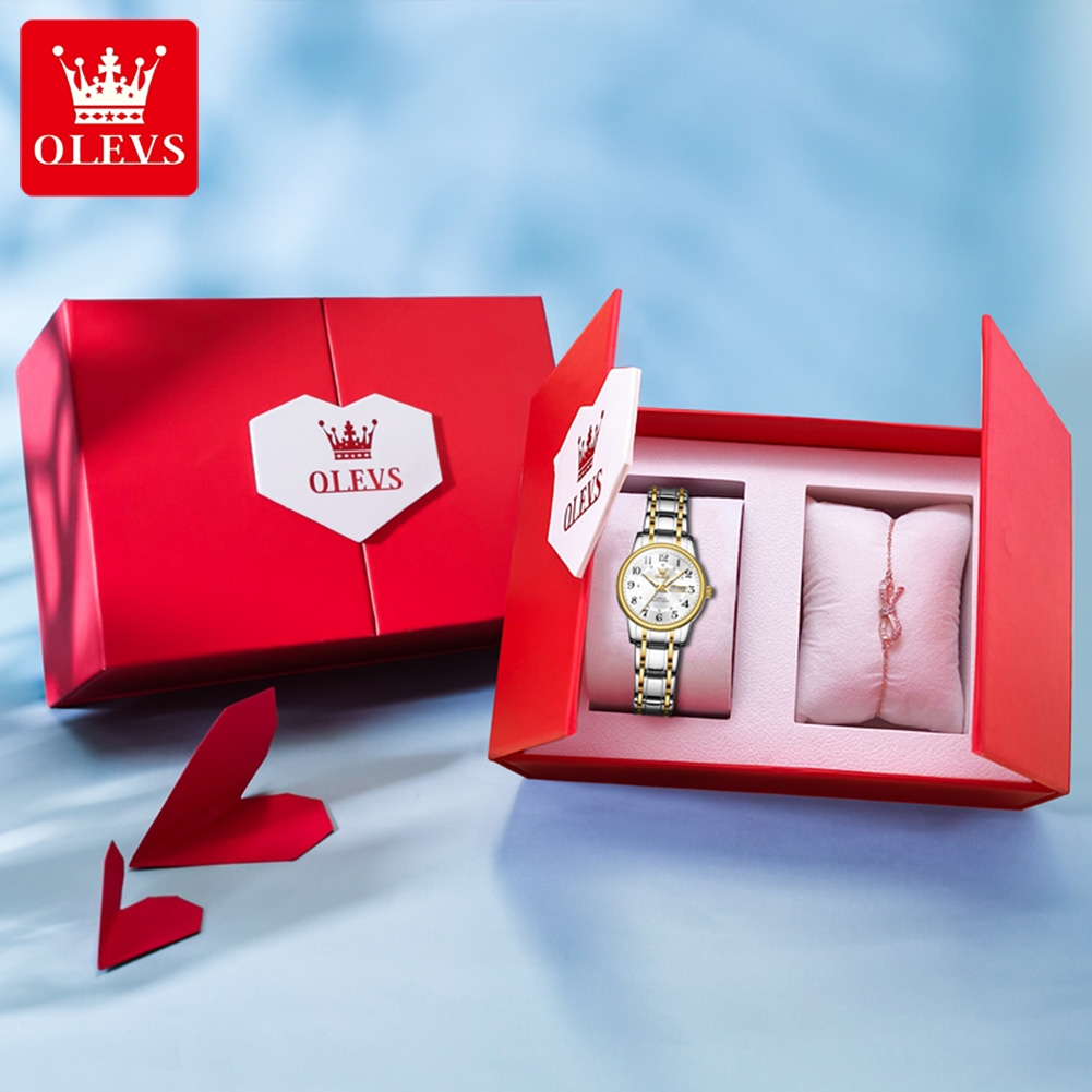 OLEVS 2891 Luxury Brand Fashio - Luxury Watch Exhibition ulasan dan harga