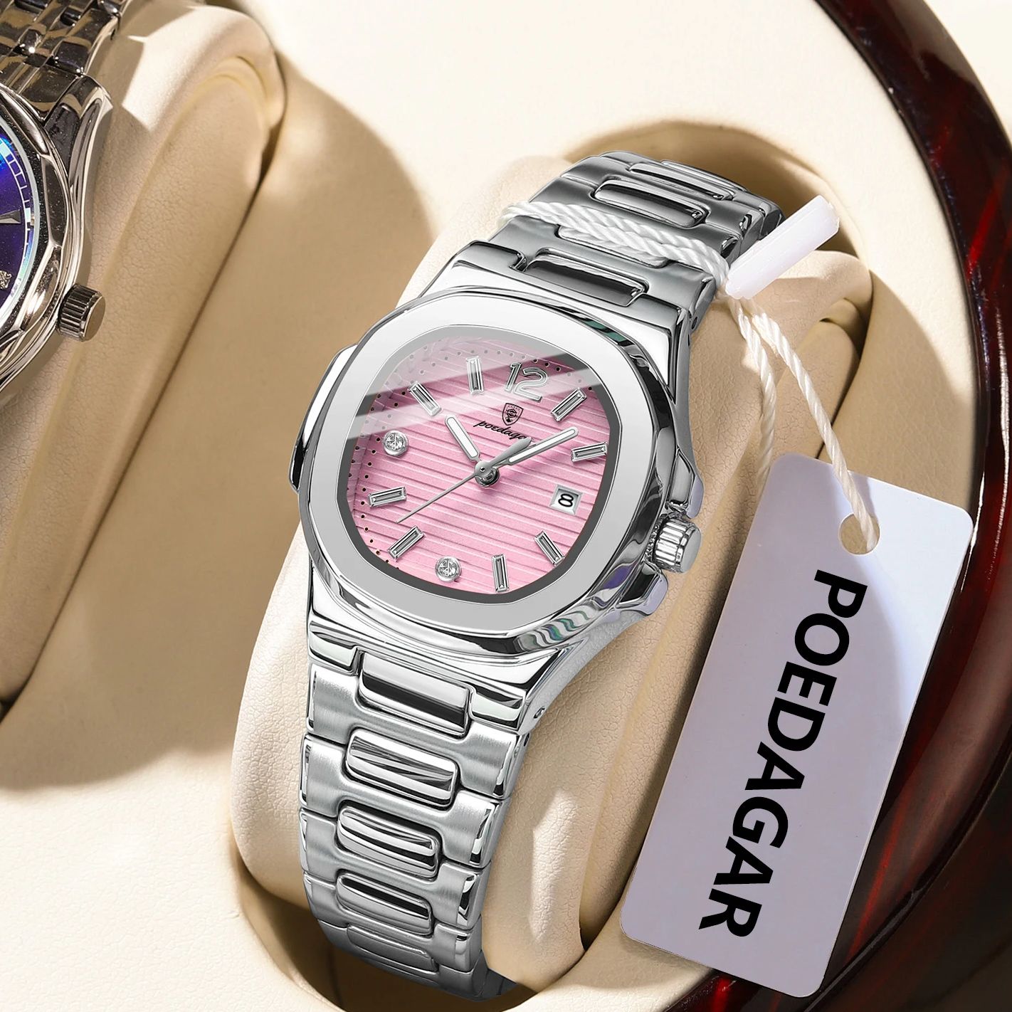 POEDAGAR Square Fashion Woman  - Luxury Watch Square ulasan dan harga