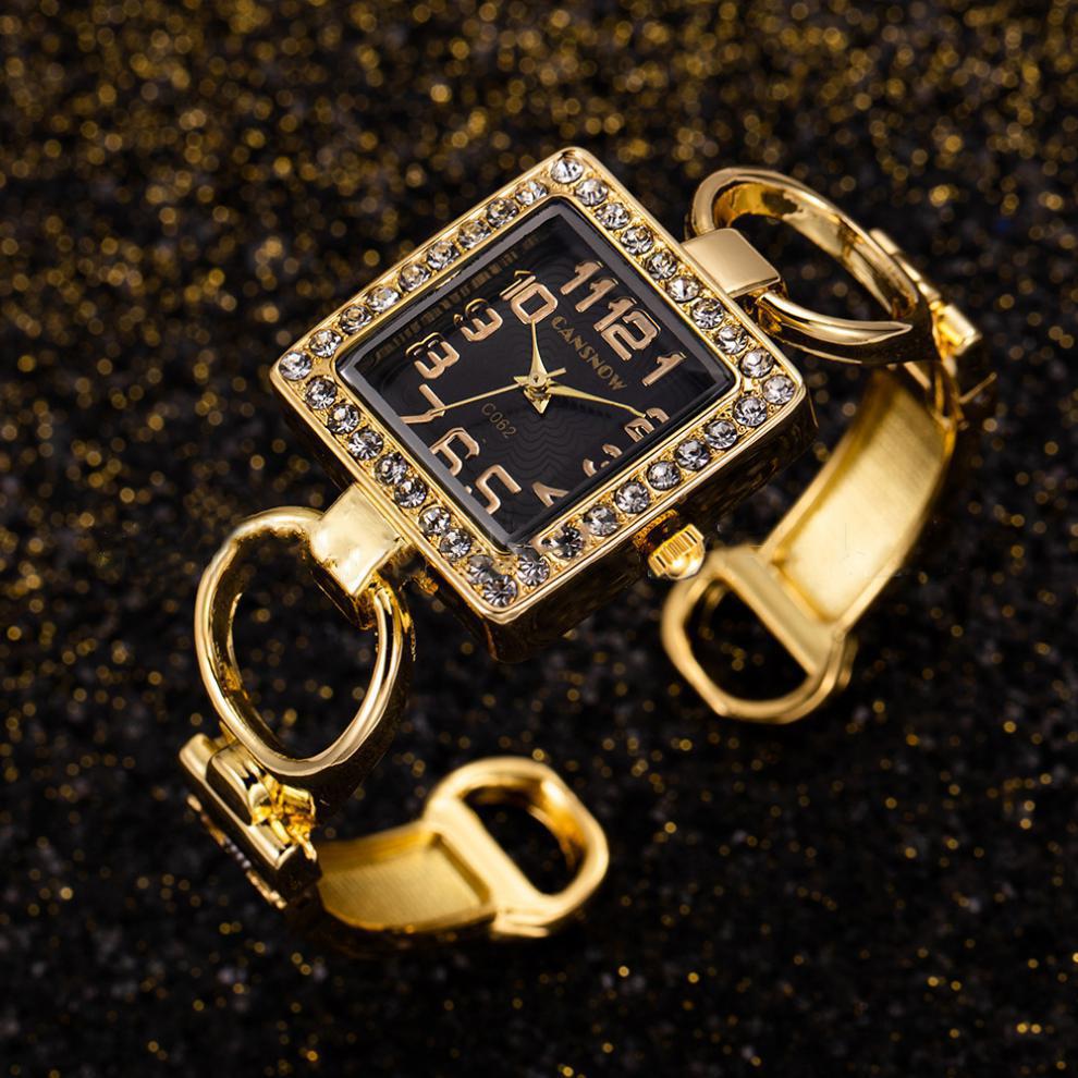Luxury Bracelet Women Wristwat - Luxury Watch Square ulasan dan harga