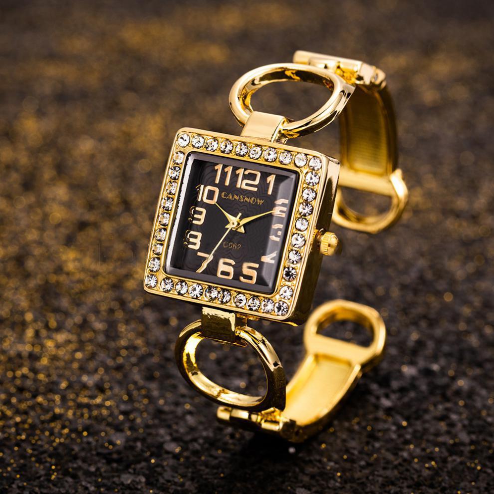 Luxury Bracelet Women Wristwat - Luxury Watch Square ulasan dan harga
