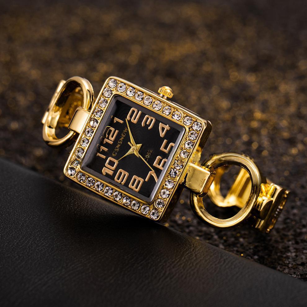 Luxury Bracelet Women Wristwat - Luxury Watch Square ulasan dan harga