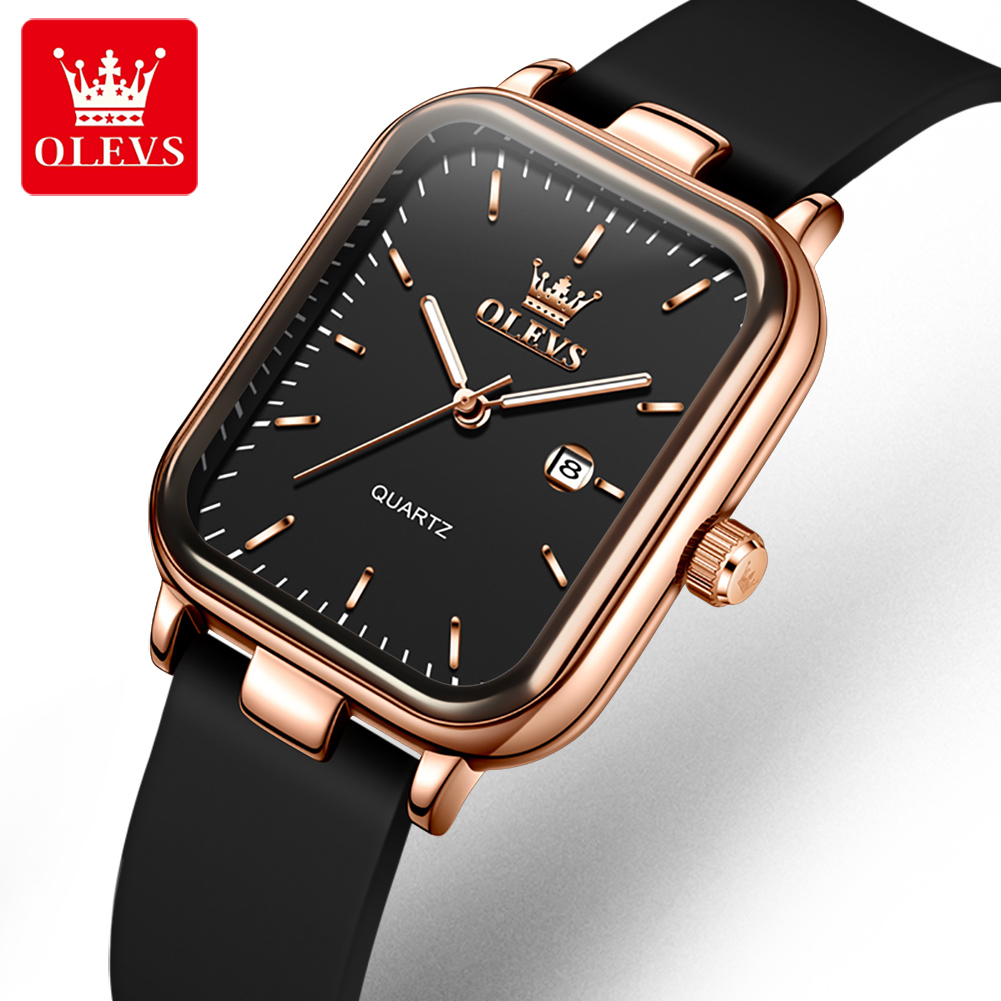 OLEVS Luxury Watch For Woman R - Luxury Watch Square ulasan dan harga