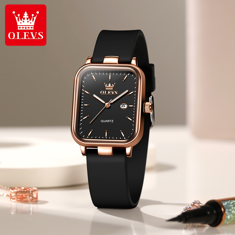 OLEVS Luxury Watch For Woman R - Luxury Watch Square ulasan dan harga