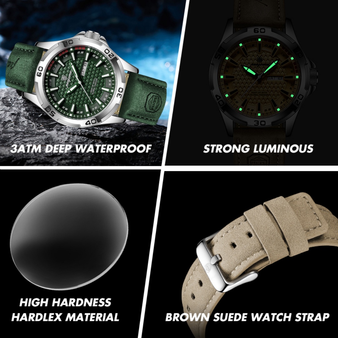 PAAZOMU Luxury Brand Men Watch - Luxury Watch Exhibition ulasan dan harga