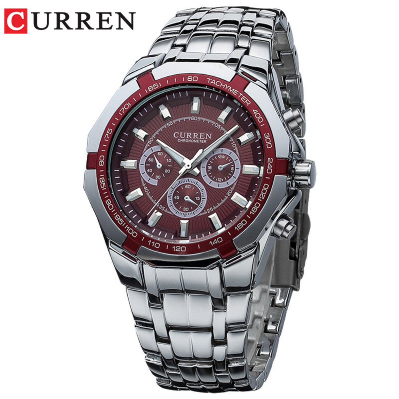 CURREN Men Luxury Brand Milita - Luxury Watch Exhibition ulasan dan harga