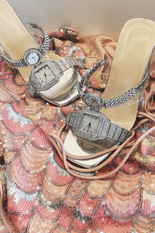 Original design Crystal watch  - Luxury Watch Square ulasan dan harga