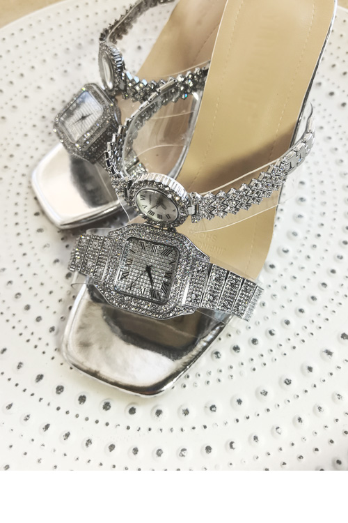 Original design Crystal watch  - Luxury Watch Square ulasan dan harga
