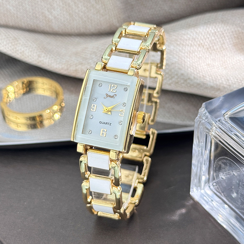 Fashion Watch for Women Versio - Luxury Watch Square ulasan dan harga