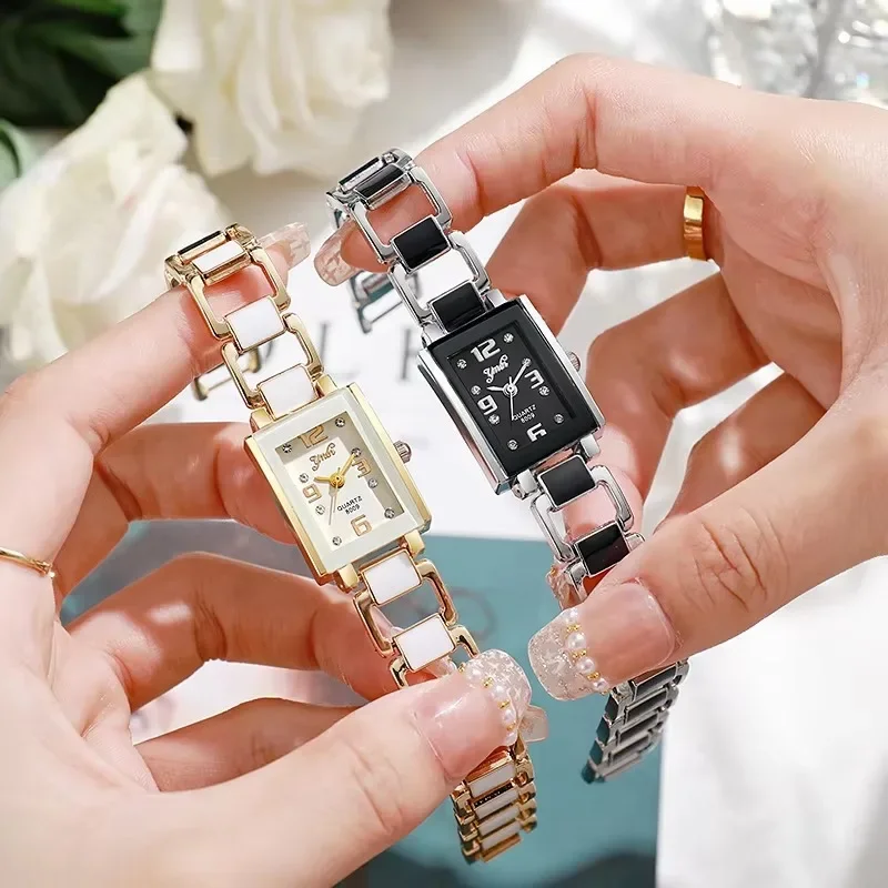 Fashion Watch for Women Versio - Luxury Watch Square ulasan dan harga