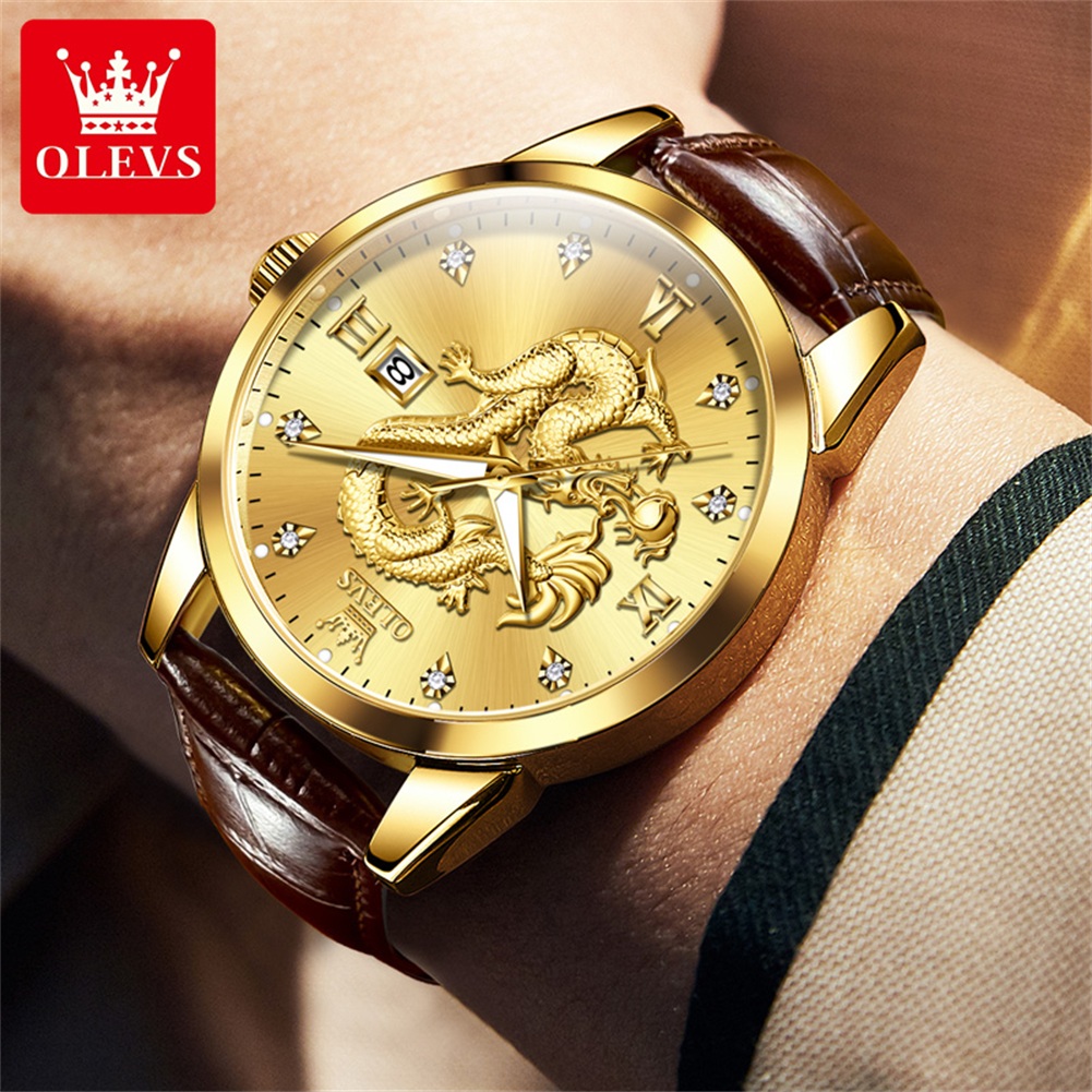 OLEVS Top Brand Mens Watch Fas - Luxury Watch China ulasan dan harga