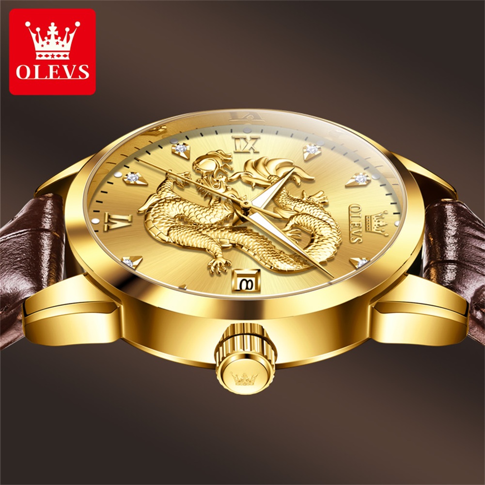 OLEVS Top Brand Mens Watch Fas - Luxury Watch China ulasan dan harga