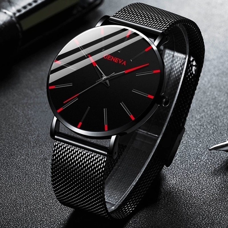 5PCS/Set Luxury Men Business W - Luxury Watch All Black ulasan dan harga