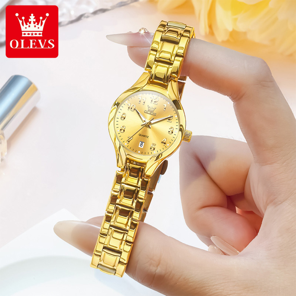 OLEVS Women's Watches 3650L Go - Luxury Watch With Arabic Numerals ulasan dan harga