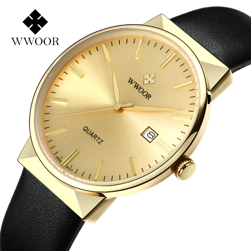 WWOOR Men's Watches Top Brand  - Luxury Watch All Black ulasan dan harga