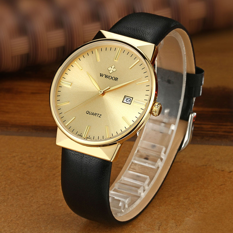WWOOR Men's Watches Top Brand  - Luxury Watch All Black ulasan dan harga