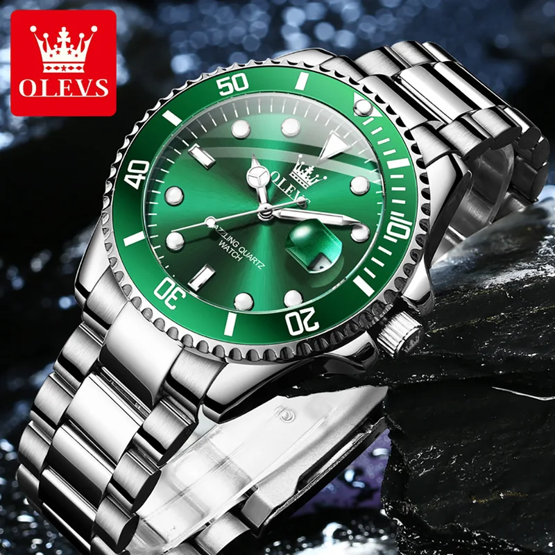 OLEVS Original Quartz Watch fo - Luxury Watch Exhibition ulasan dan harga