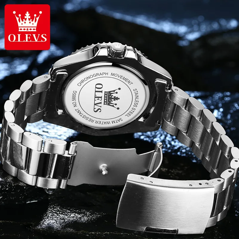 OLEVS Original Quartz Watch fo - Luxury Watch Exhibition ulasan dan harga
