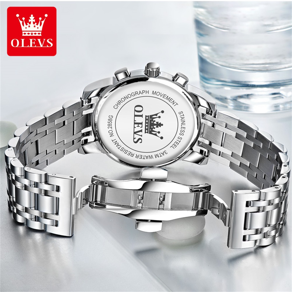 OLEVS Popular men's watches st - Luxury Watch Exhibition ulasan dan harga