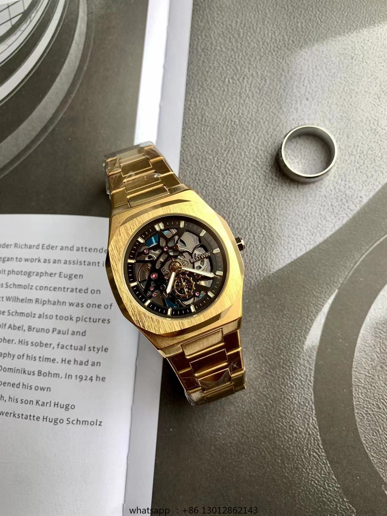 Steel strip waterproof persona - Luxury Watch Square ulasan dan harga