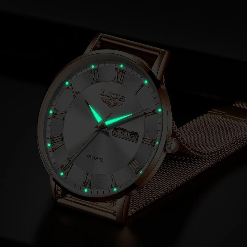 LIGE Fashion Women Watch Top B - Luxury Watch Exhibition ulasan dan harga