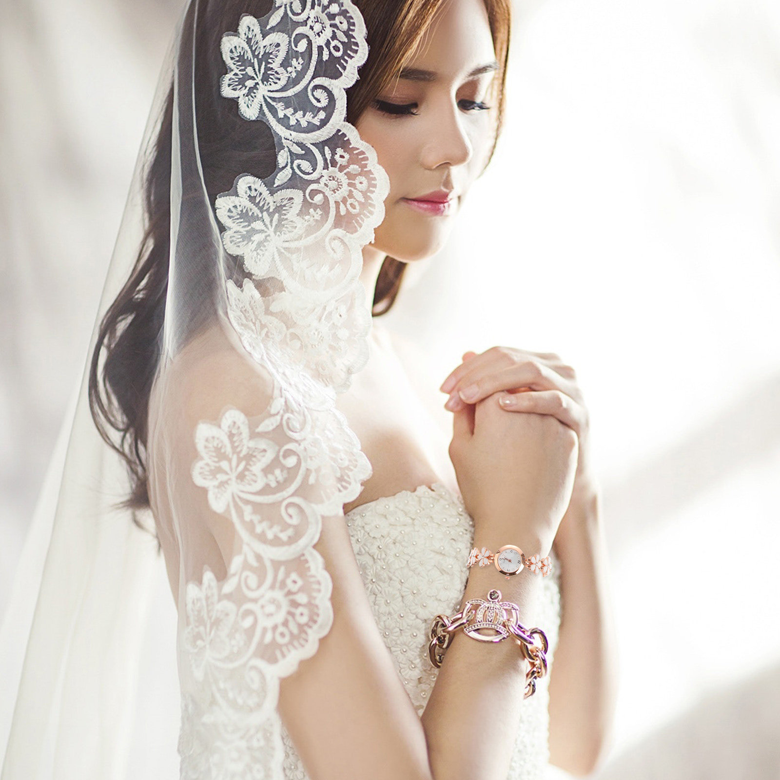 Exquisite Watch White Bracelet - Luxury Watches ulasan dan harga