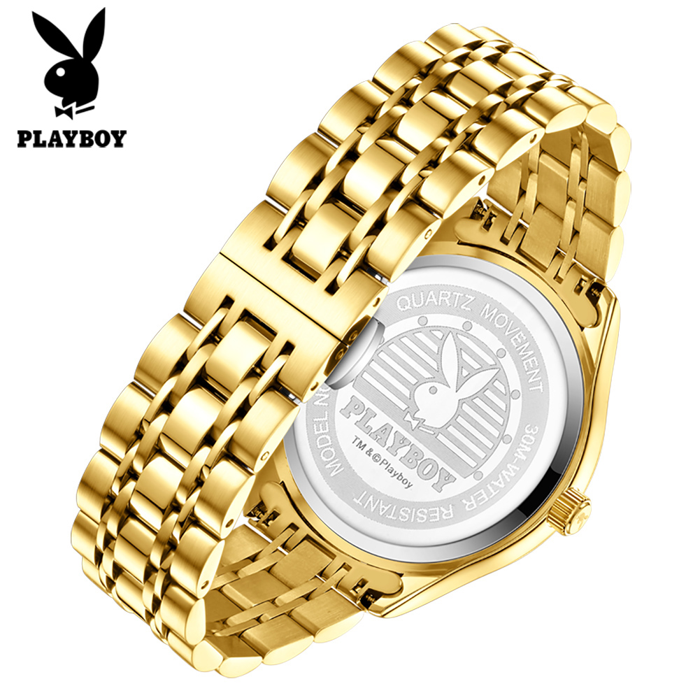 PLAYBOY 3533 Brand original au - Luxury Watch With Arabic Numerals ulasan dan harga