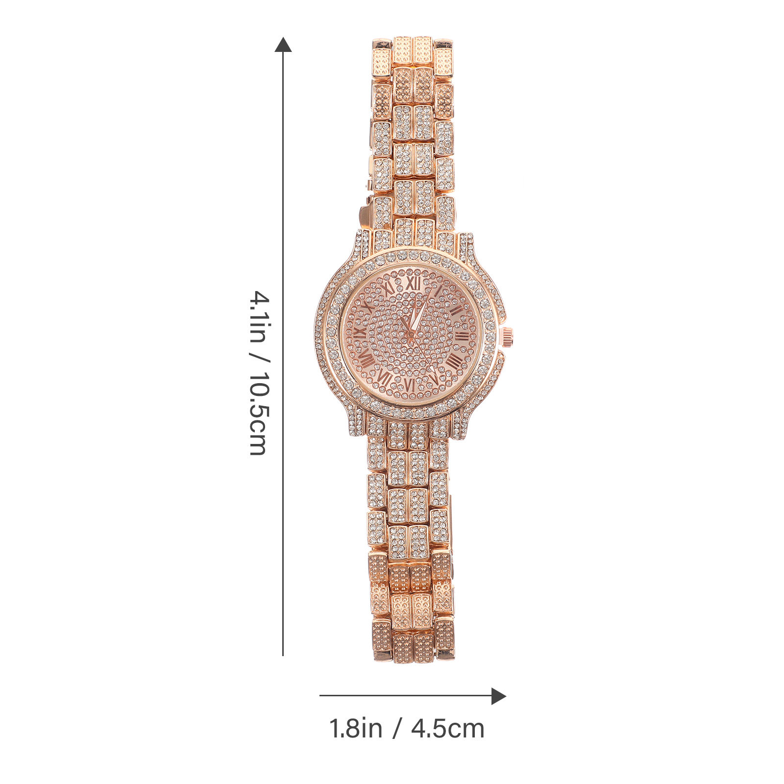 Ladies Rhinestone Wrist Watch  - Luxury Watch Grade ulasan dan harga