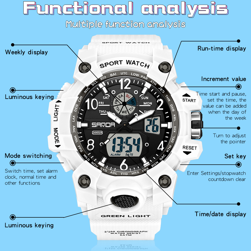 SANDA Luxury Brand Women's Dig - Luxury Watch Exhibition ulasan dan harga