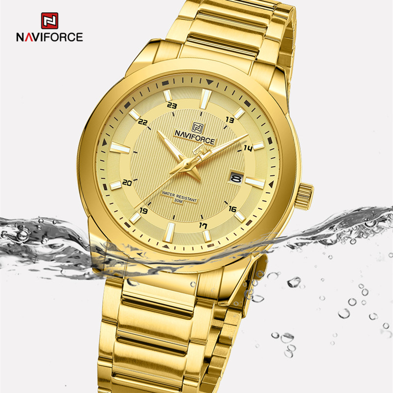 2024 Top Brand NAVIFORCE Mens  - Luxury Watch Exhibition ulasan dan harga