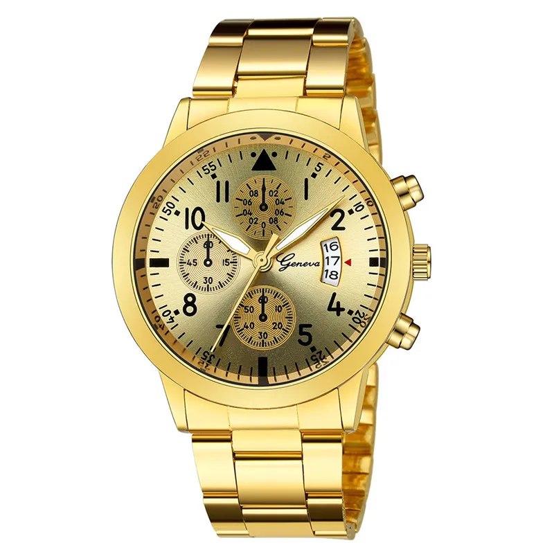 Geneva Watches Men Luxury Men  - Luxury Watch All Black ulasan dan harga